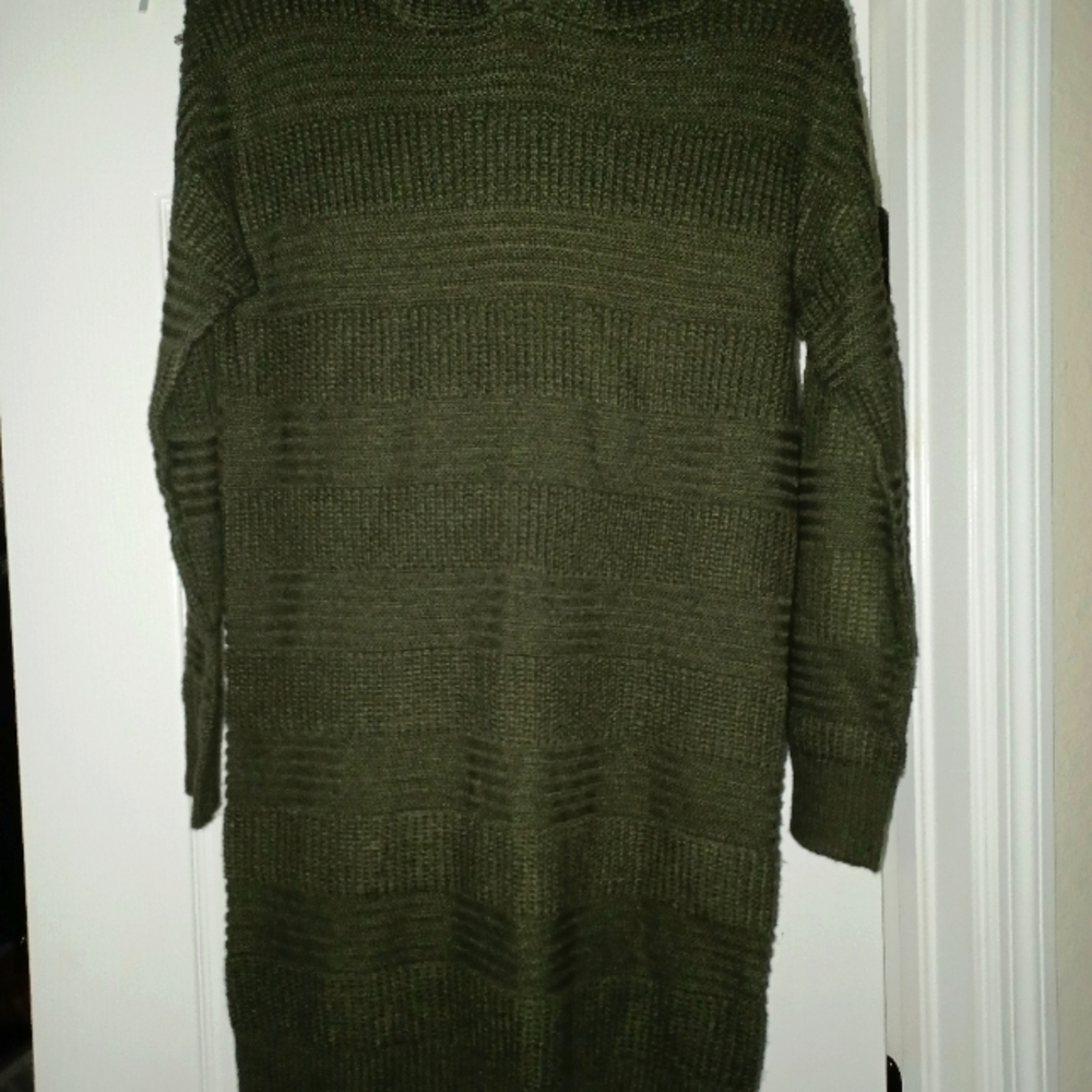 Green Sweater Dress
